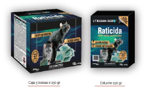 Raticida cebo lt klean-agro pasta